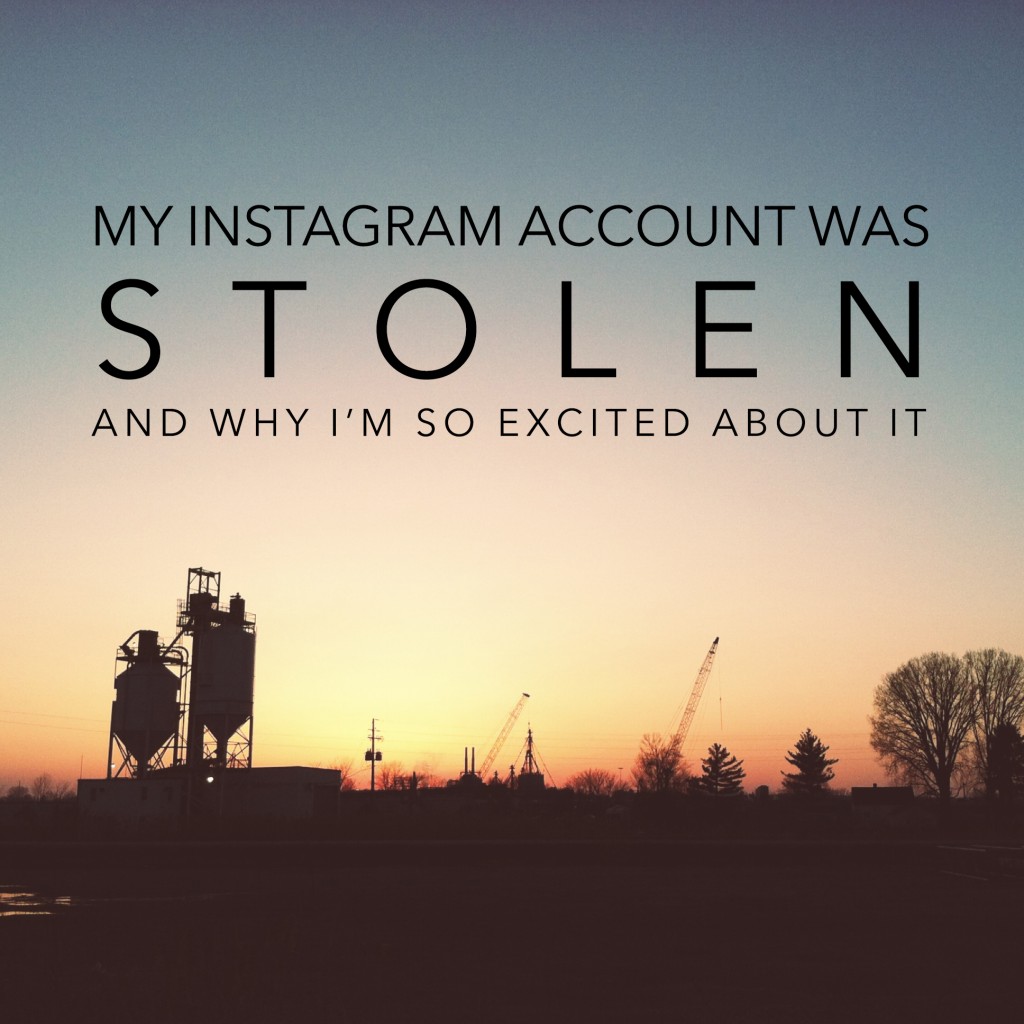 my instagram was stolen