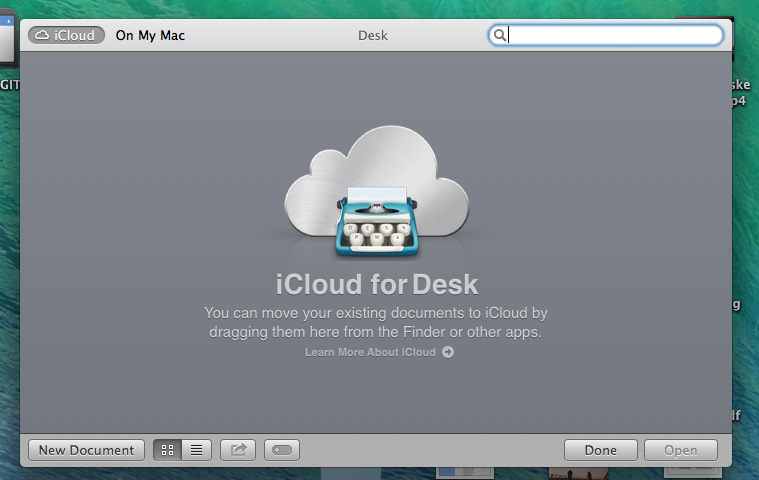 Screenshot of Desk Publishing Machine for the iCloud