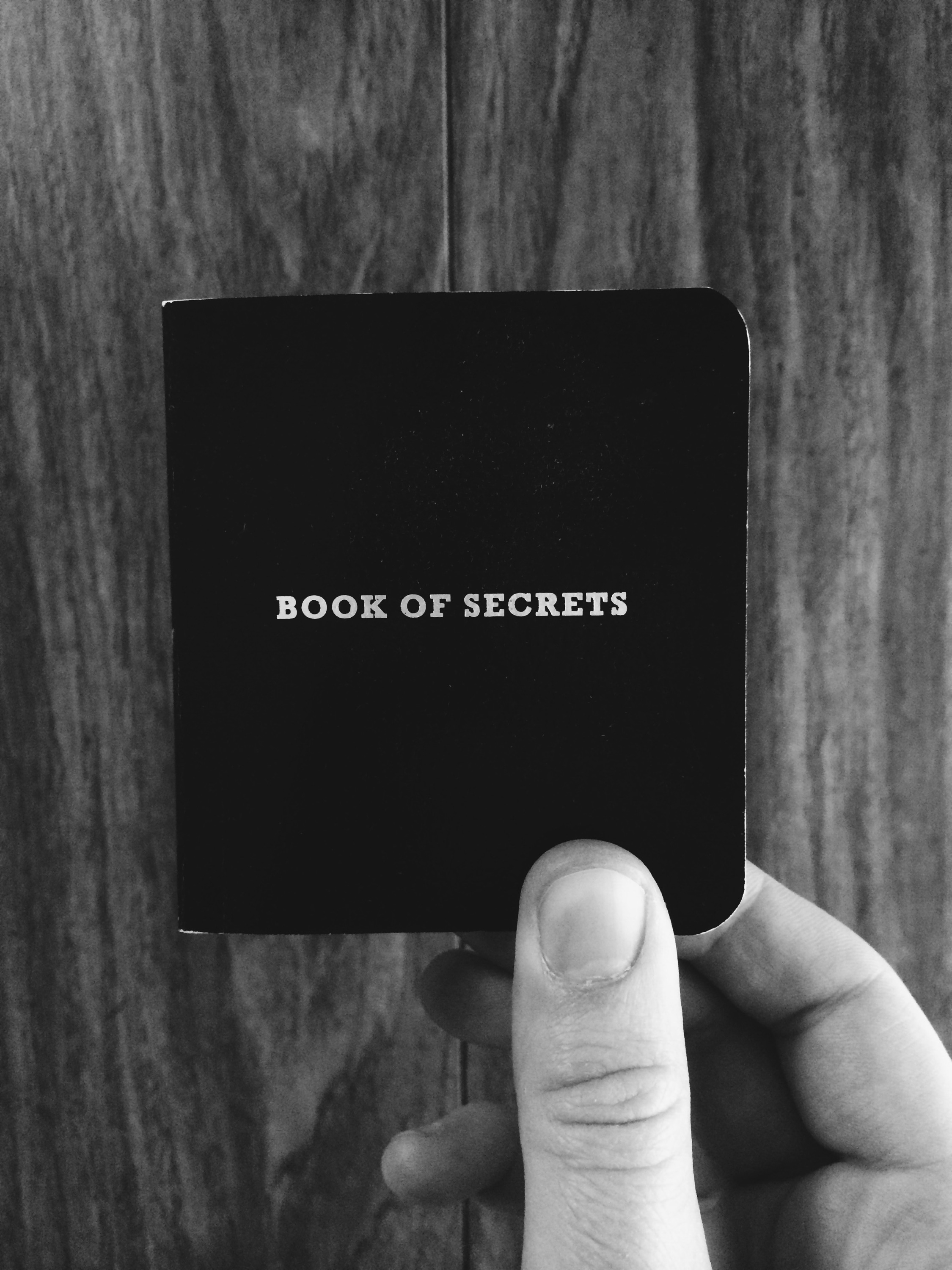 a tiny book of secrets