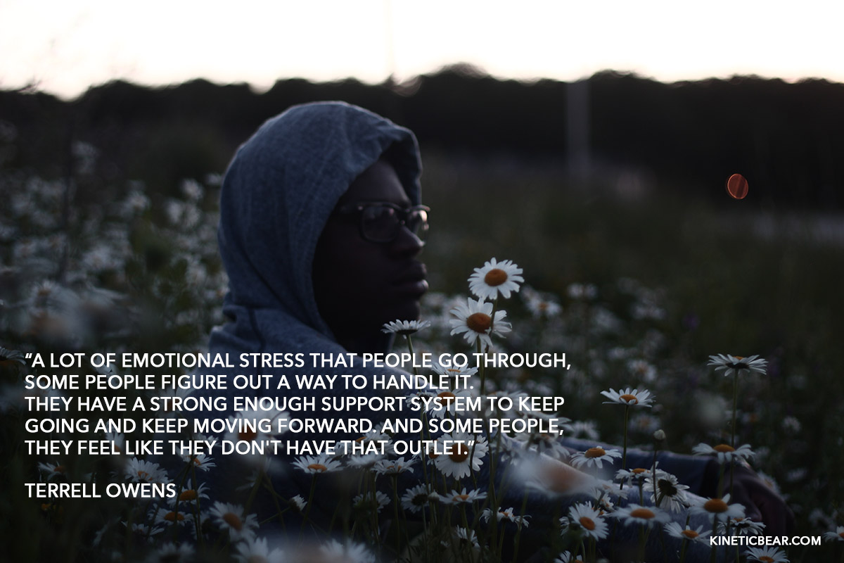 Terrel Owens quote about stress